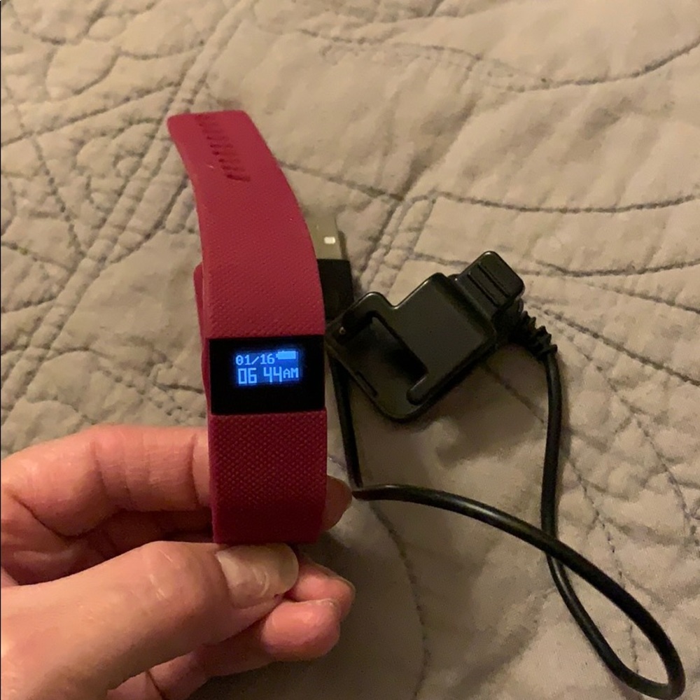 Fitbit with charger